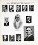 Stanley D. Tallman, Edward H. Ryan, John M. Whitehead, Alexander E. Matheson, Pierce, Fred C. Burpee, Rock County 1917
